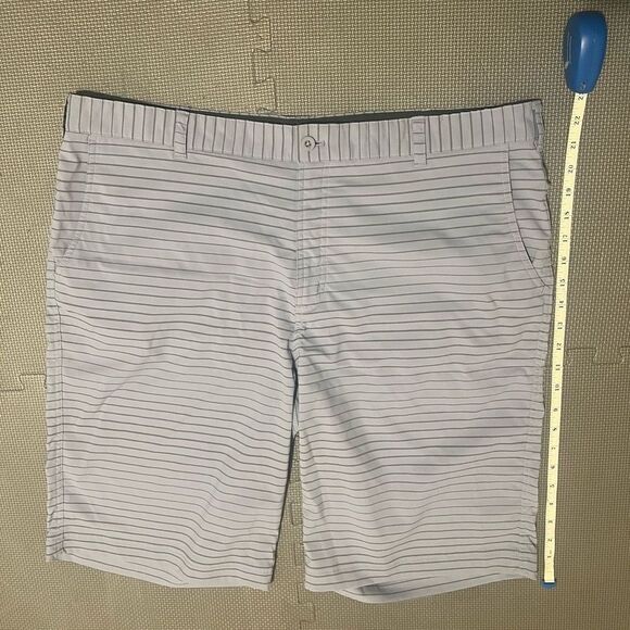 Nike Sport Striped Gray Shorts - Picture 2 of 5
